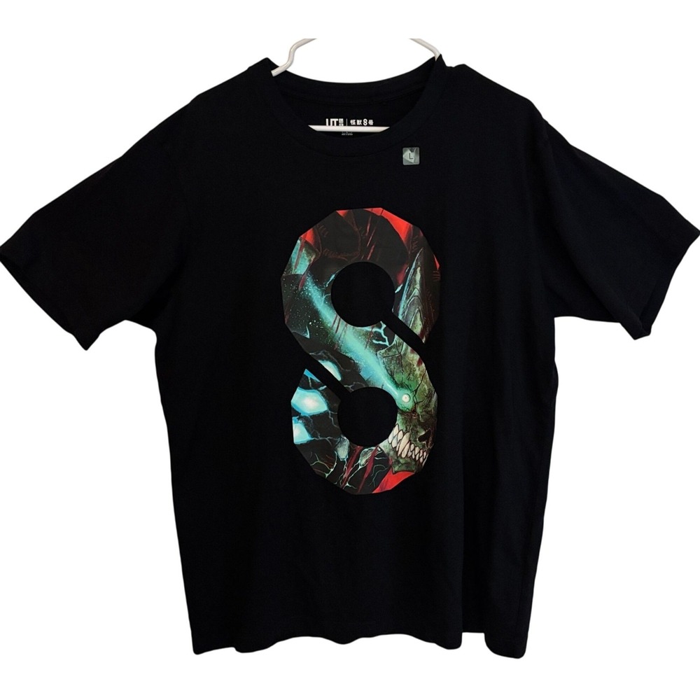 Kaiju No. 8 Uniqlo‎ UT Kaiju Japanese Anime Graphic Tee Shirt Size L New